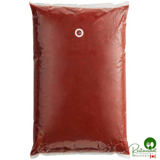 Heinz 1.5 Gallon BBQ Sauce Dispenser Pouch with Fitment - 2/Case