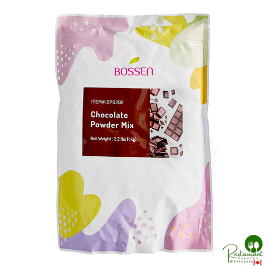 Bossen 2.2 lb. Chocolate Powder Mix - 20/Case