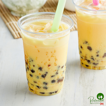 Bossen All-in-One Mango Milk Tea Powder Mix 2.2 lb. - 20/Case