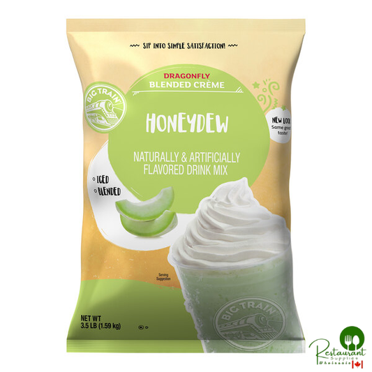 Big Train 3.5 lb. Dragonfly Honeydew Blended Creme Frappe Mix