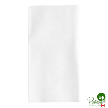Morcon VT510 Valay 12" x 17" Linen-Feel White 1/6 Fold Guest Towel - 500/Case