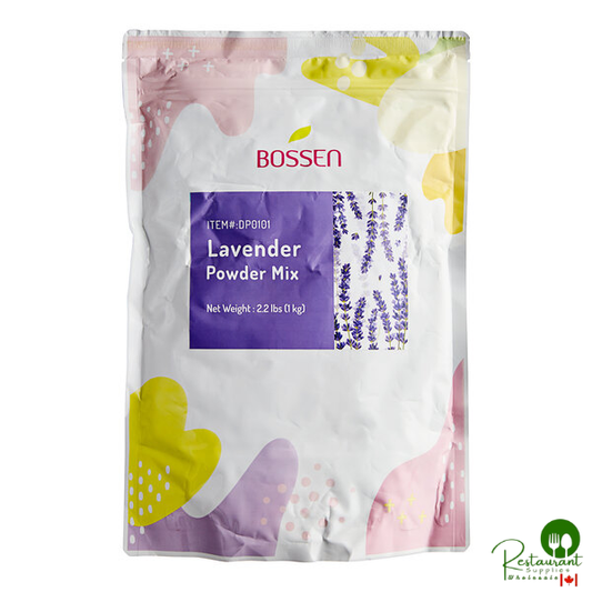 Bossen 2.2 lb. Lavender Powder Mix - 20/Case
