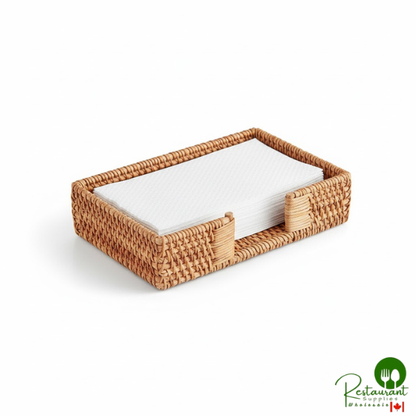 Earthwise 13" x 17" 2-Ply White 1/6 Fold Guest Towel - 3,000/Case