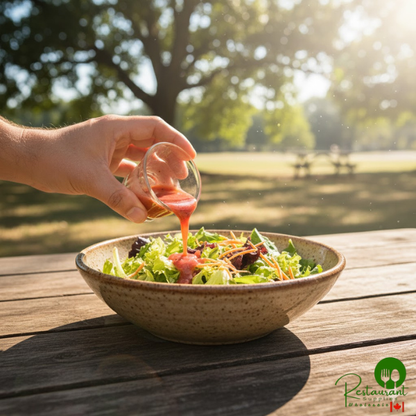 Ken's Foods 1 Gallon Lite Raspberry Vinaigrette Dressing - 4/Case