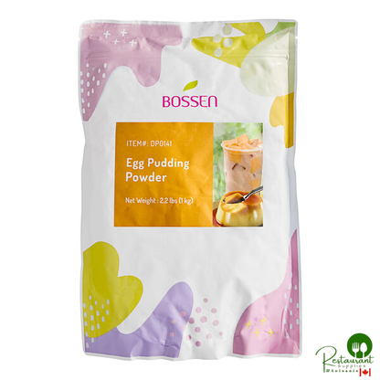 Bossen Egg Pudding Powder Mix 2.2 lb. - 20/Case