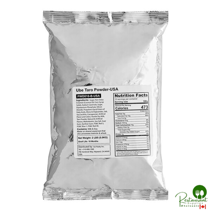 Fanale Ube Taro Powder Mix 2 lb. - 10/Case