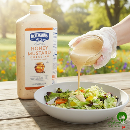 Hellmann's 1 Gallon Honey Mustard Dressing - 4/Case