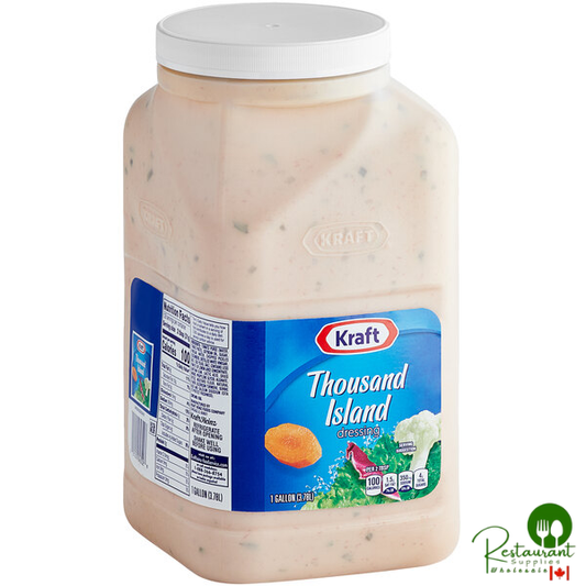 Kraft Thousand Island Dressing 1 Gallon - 4/Case