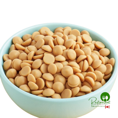 Callebaut Gold Caramelized White Chocolate Callets™ 5.5 lb. - 4/Case