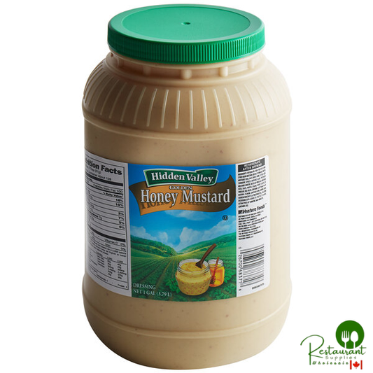 Hidden Valley 1 Gallon Golden Honey Mustard Dressing - 4/Case