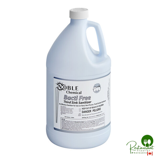 1 Gallon / 128 oz. Bacti-Free Concentrated Third Sink Sanitizer - 4/Case
