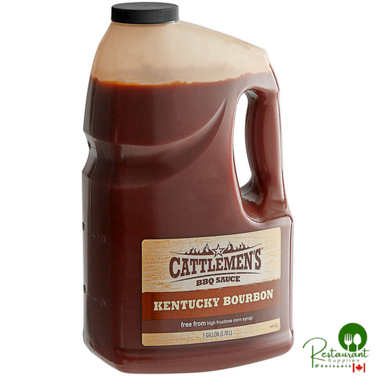 Cattlemen's 1 Gallon Kentucky Bourbon BBQ Sauce - 2/Case