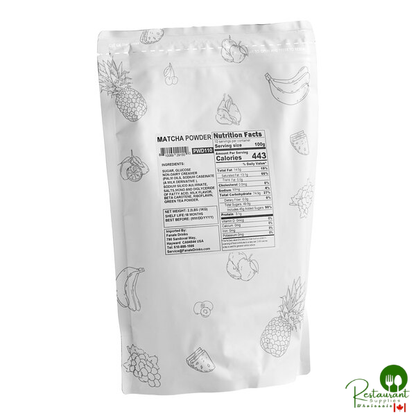 Fanale Matcha Green Tea Pure Powder Mix 2.2 lb. - 20/Case