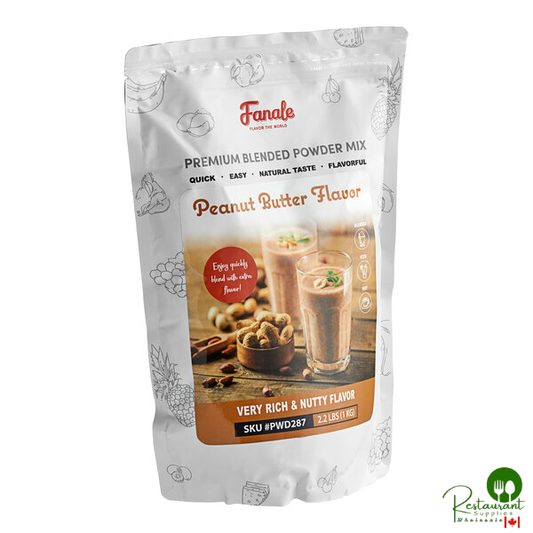 Fanale Peanut Butter Powder Mix 2.2 lb. - 20/Case