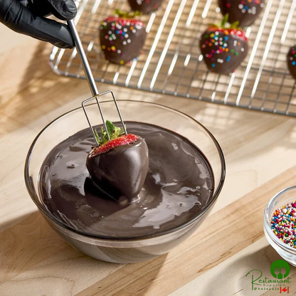 Guittard Dark Dutched Chocolate Compound Coating Wafers 25 lb.