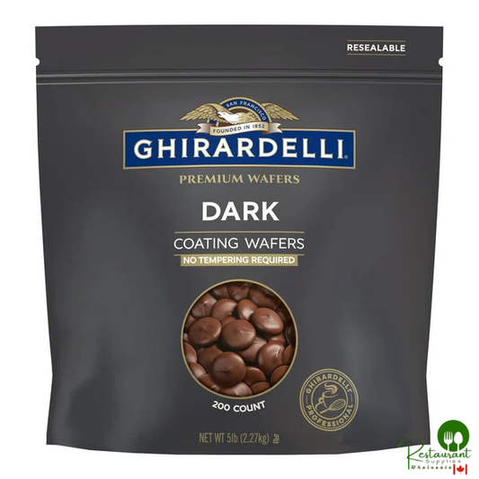 Ghirardelli Dark Coating Wafers 5 lb. Bag - 2/Case