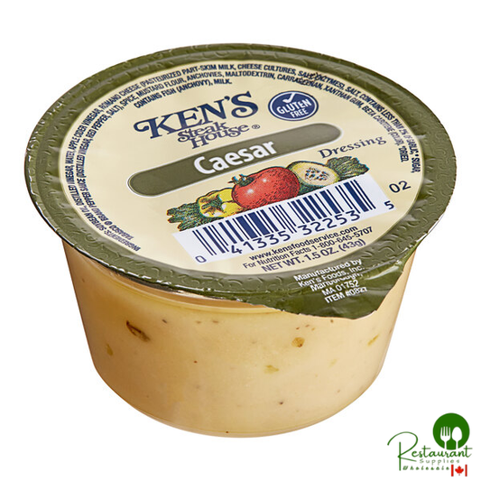 Ken's Foods Caesar Dressing 1.5 oz. Cup - 100/Case