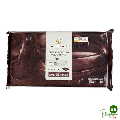 Callebaut Recipe 811 Dark Chocolate Block 11 lb.