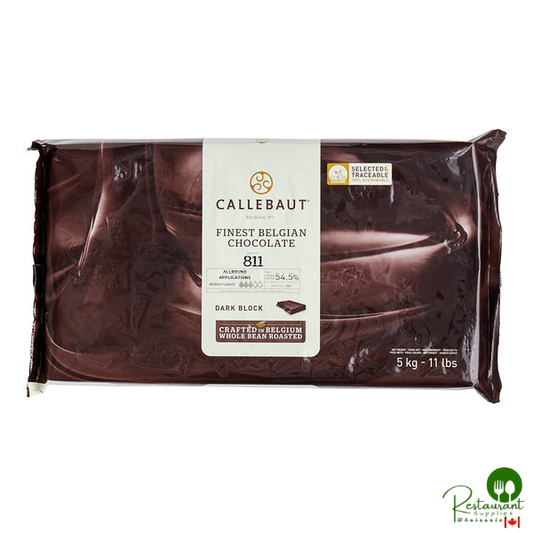 Callebaut Recipe 811 Dark Chocolate Block 11 lb.