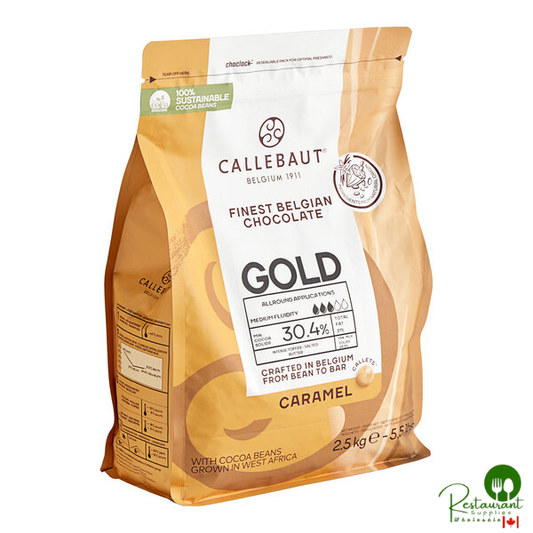 Callebaut Gold Caramelized White Chocolate Callets™ 5.5 lb.