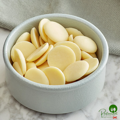 Guittard 25 lb. Creme Francaise 31% White Chocolate Wafers