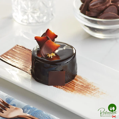 Valrhona Guanaja 70% Dark Chocolate Feve 6.6 lb. - 3/Case