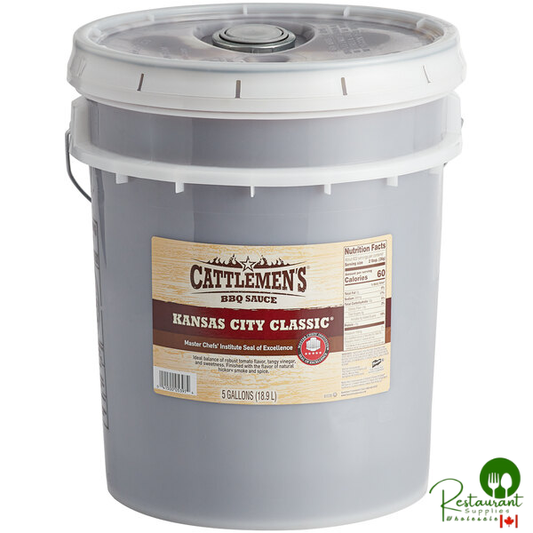 Cattlemen's 5 Gallon Kansas City Classic BBQ Sauce
