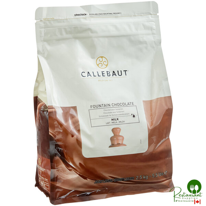 Callebaut N823 Milk Chocolate Callets™ for Fountains 5.5 lb.