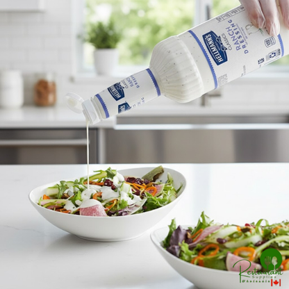 Hellmann's 32 fl. oz. Easy Pour Ranch Dressing - 6/Case