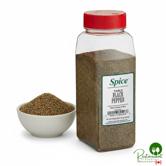 Table Grind Black Pepper By Prime - 1 lb. - 12/Case
