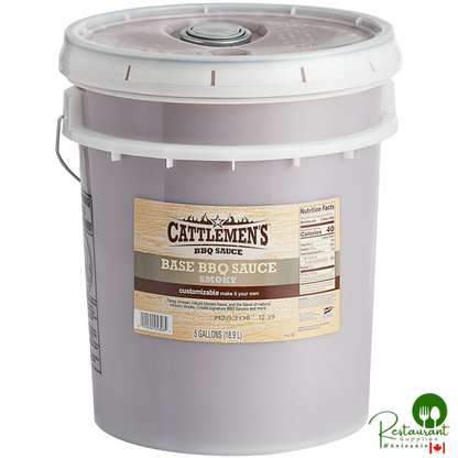 Cattlemen's 5 Gallon Smoky Base BBQ Sauce
