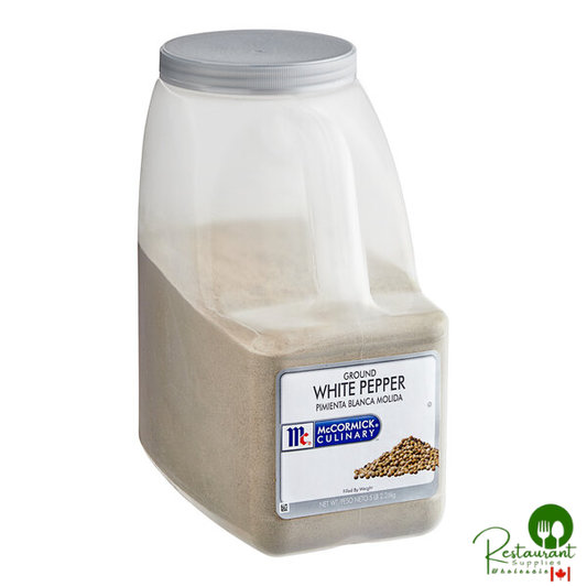 McCormick Culinary Ground White Pepper 5 lb.