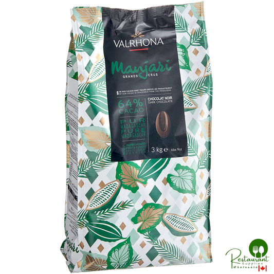 Valrhona Manjari 64% Dark Chocolate Feve 6.6 lb.