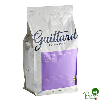 Guittard Eclipse du Soleil 41% Milk Chocolate Wafers 6.6 lb. - 2/Case