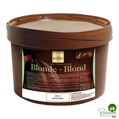 Cacao Barry Blonde Pate a Glacer Compound Coating 11 lb. - 4/Case