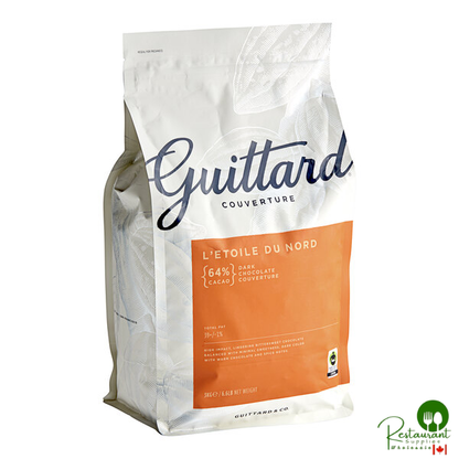 Guittard L'Etoile du Nord 64% Semi-Sweet Wafers 6.6 lb. - 2/Case