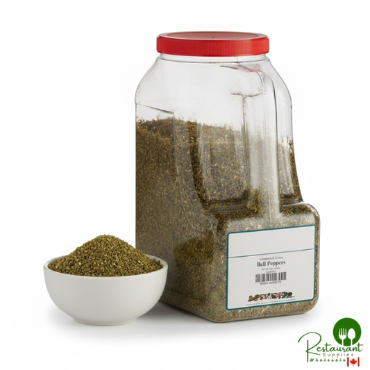 Green Bell Pepper Granules By Prime - 3 lb. - 4/Case