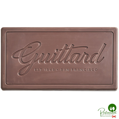 Guittard 10 lb. Molding Solitaire 54% Dark Chocolate Bar - 5/Case