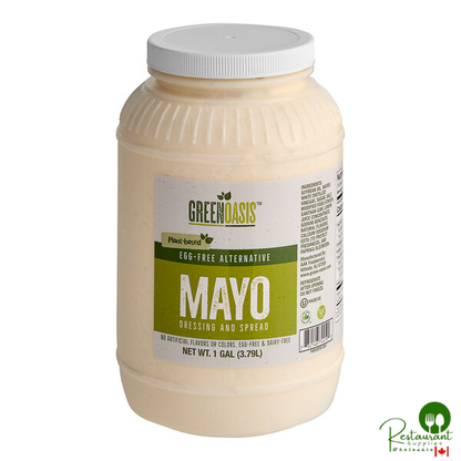 Green Oasis Vegan Mayonnaise 1 Gallon - 4/Case