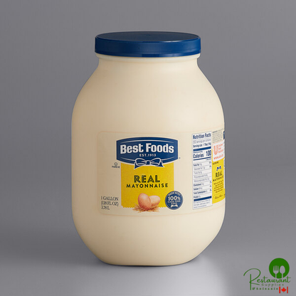 Best Foods 1 Gallon Real Mayonnaise - 4/Case