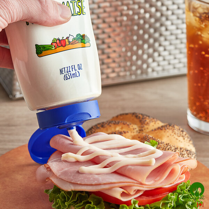 Mike's Amazing Real Mayonnaise Squeeze Bottle 22 fl. oz. - 12/Case