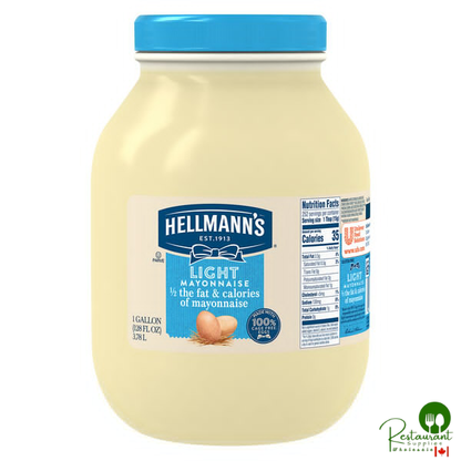 Hellmann's 1 Gallon Light Mayonnaise - 4/Case
