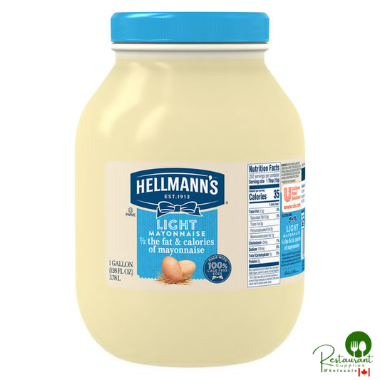 Hellmann's 1 Gallon Light Mayonnaise - 4/Case