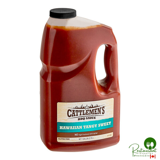 Cattlemen's Hawaiian Tangy Sweet BBQ Sauce 1 Gallon - 4/Case