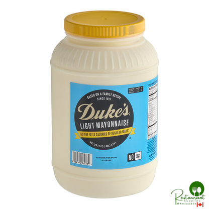 Duke's Light Mayonnaise 1 Gallon - 4/Case
