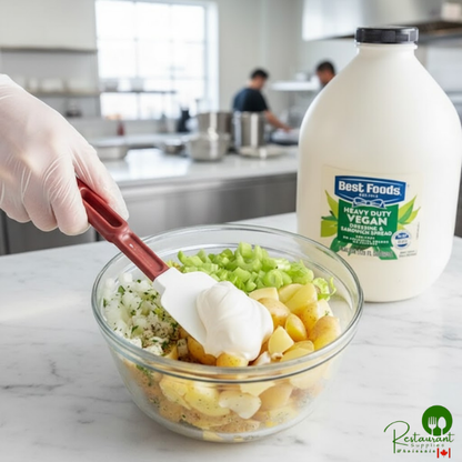 Best Foods 1 Gallon Heavy Duty Vegan Mayonnaise Spread - 4/Case