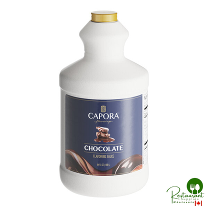 Capora Chocolate Flavoring Sauce 64 fl. oz. - 6/Case