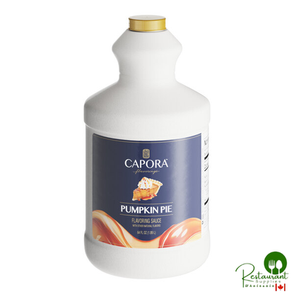 Capora Pumpkin Pie Flavoring Sauce 64 fl. oz. - 6/Case