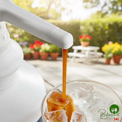 Capora Salted Caramel Flavoring Sauce 64 fl. oz. - 6/Case