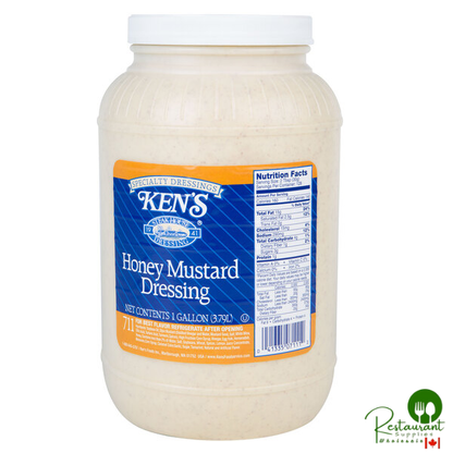 Ken's Foods 1 Gallon Honey Mustard Dressing - 4/Case